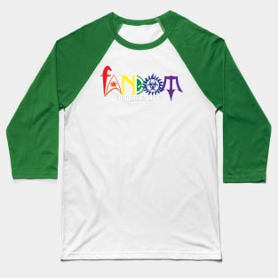 Fandom Running Club PRIDE Baseball T-Shirt